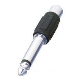 Adaptor jack mono 6,3 mm tată – RCA mamă - AC 4